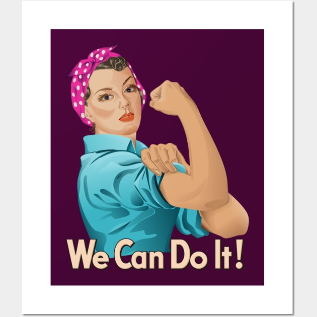 Rosie the Riveter Wall Art by sifis